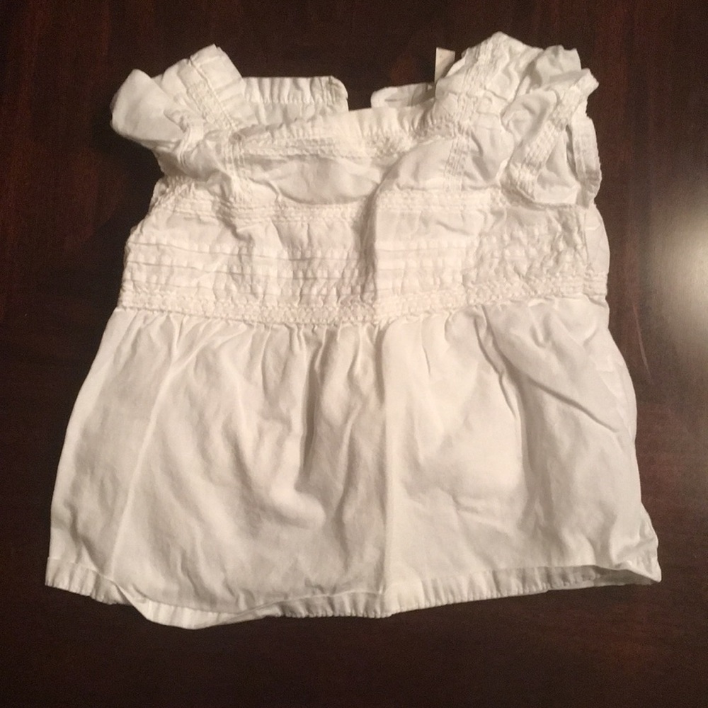 old navy white blouse